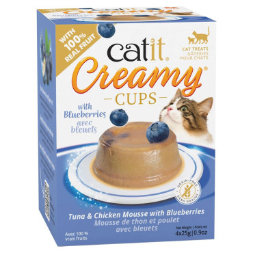 Alimento en mousse de pollo...
