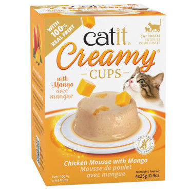 Alimento en mousse de pollo...