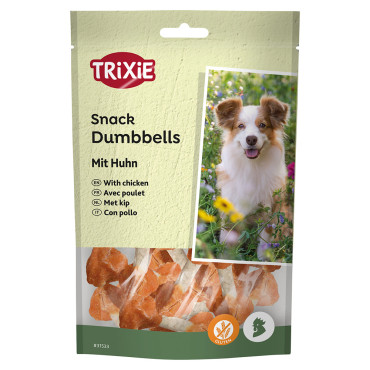 Snacks de pollo para perro...