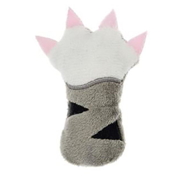 Patas de gato de peluche...