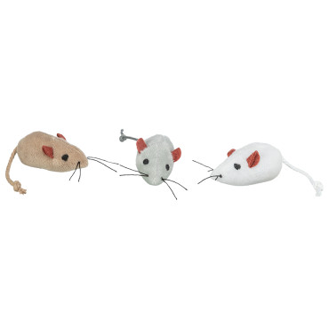 Ratones de peluche - Trixie