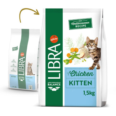 Libra Kitten - Pienso seco...
