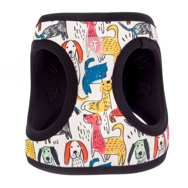 Pechera Motif Chiens Naifs...