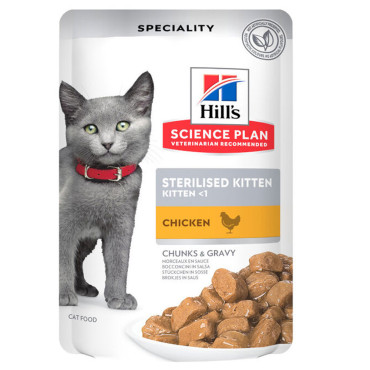 Hill's Sterilised Kitten -...