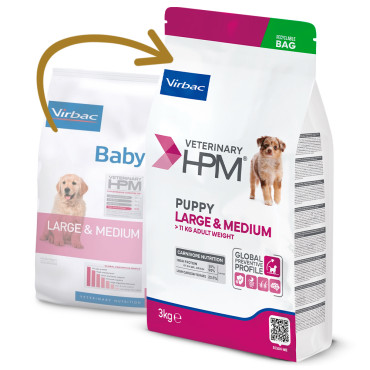 Virbac VET HPM Puppy Large...
