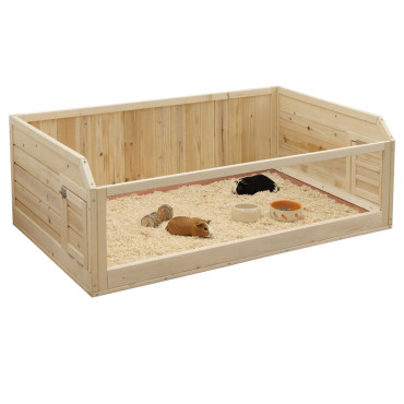 Recinto de madera para...