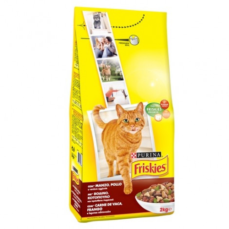 Friskies Gato Adult Frango/Legumes 20kg