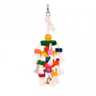 Brinquedo p/ pássaros 35cm