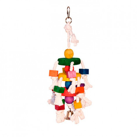 Brinquedo p/ pássaros 35cm