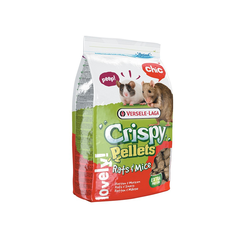 Crispy Pellets Rats & Mice 20Kg (Omnívoros)