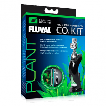 Fluval CO2 Kit Pressurizado 45gr p/ 115lts