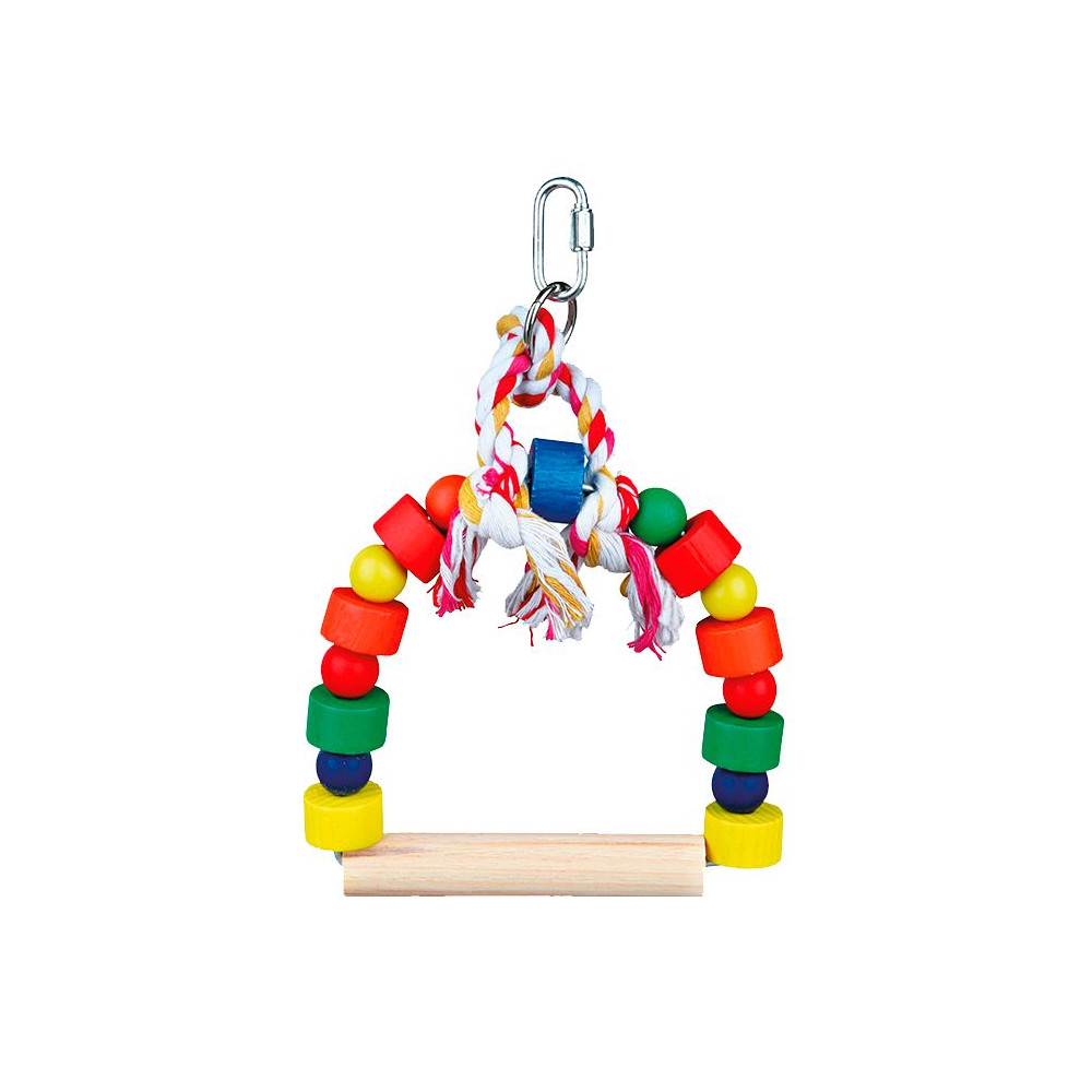 Baloiço em Arco c/ Blocos e Bolas Coloridas