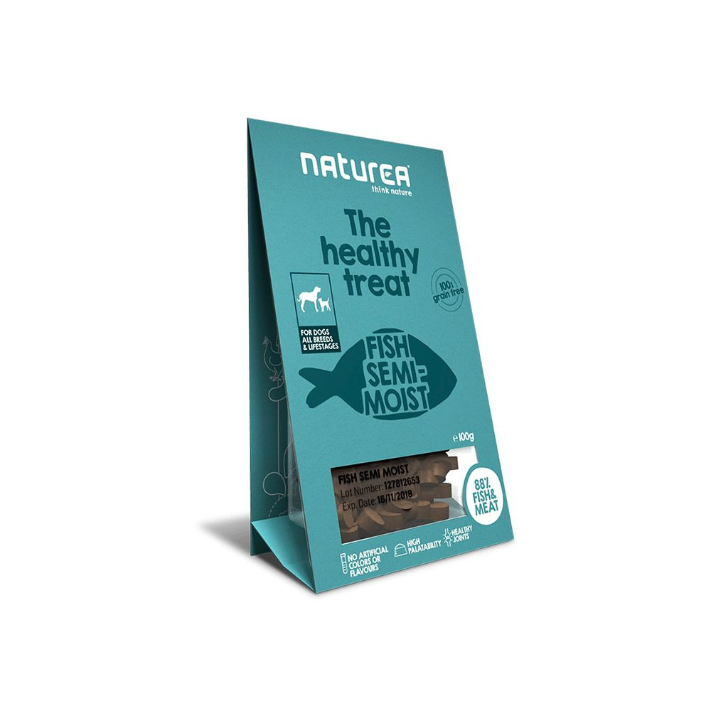 Naturea Treats Dog - Fish 100gr