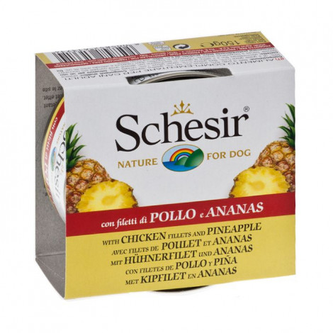 Schesir Cão - Frango e Ananás 150gr