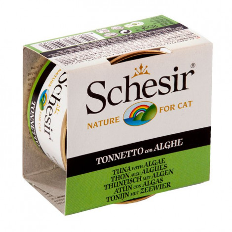 Schesir Gato - Atum e Algas 85gr