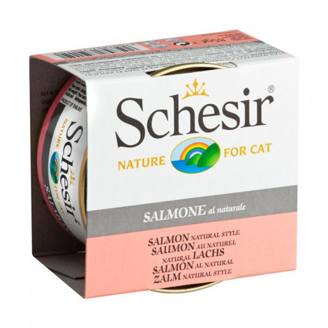 Schesir Gato - Salmão ( Natural ) 85gr