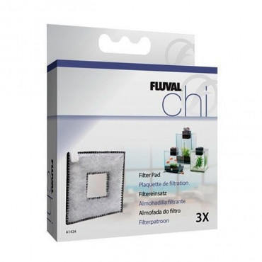 Recarga p/ Filtro Fluval CHI Filter Pad 3pcs
