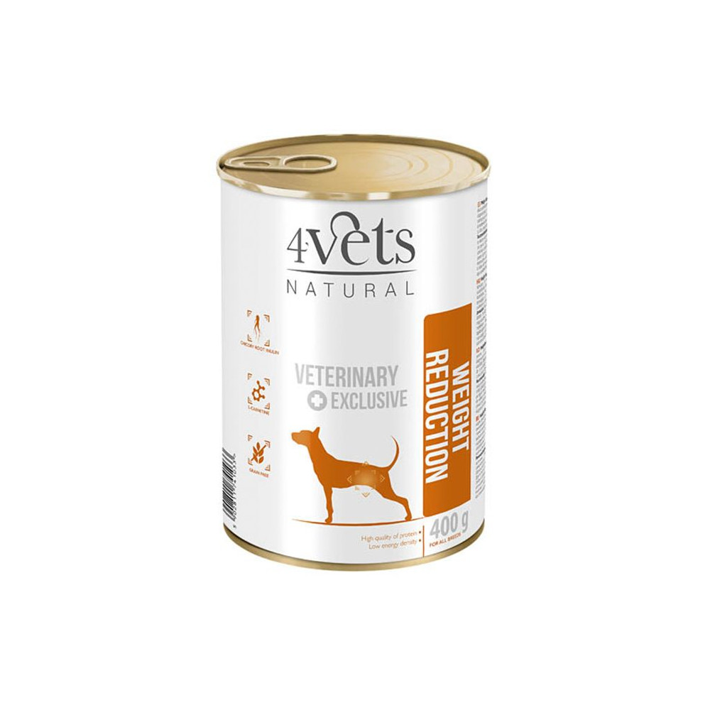 4Vets - Veterinary Diet Weight Reduction 400gr 4Vets - Veterinary Diet Weight Reduction 400gr