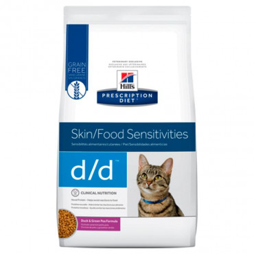 d/d Feline - Problemas Gastrointestinais/Pele Pato 1.5kg