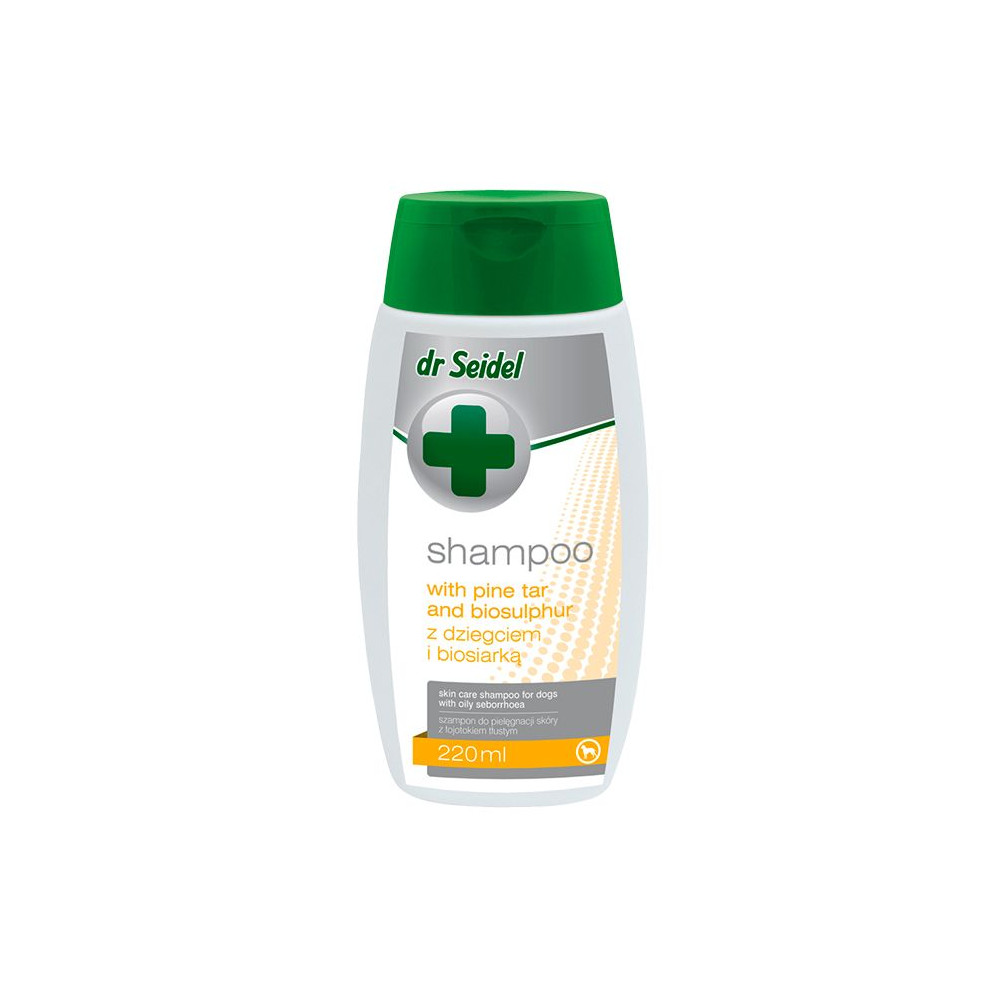 Dr. Seidel - Champô c/ Alcatrão Vegetal e Biosulfur 220ml