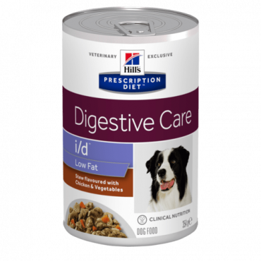 i/d Canine - Digestive Care Low Fat Frango e Vegetais 354gr