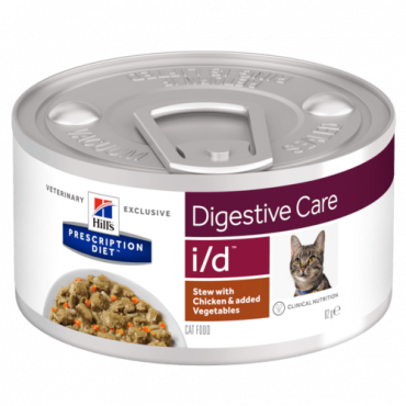 i/d Feline - Digestive Care Frango e Vegetais 82gr