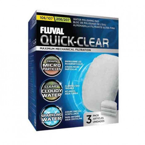 Fluval Recarga - Esponja fina p/Filtro Fluval 106/206