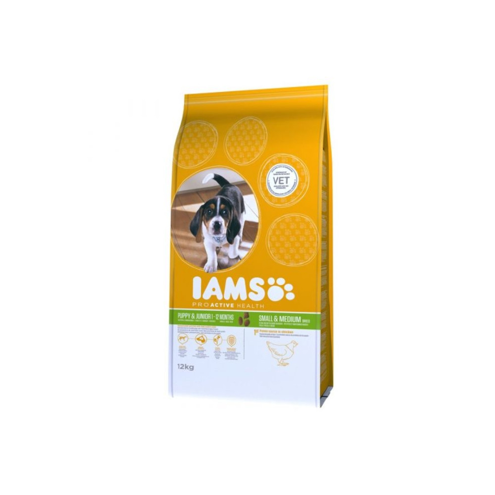 IAMS Dog - Puppy & Junior Small Breed 12kg