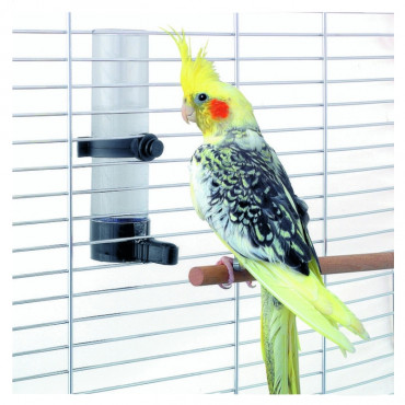 Bebedouro p/ Aves com Suporte 130ml