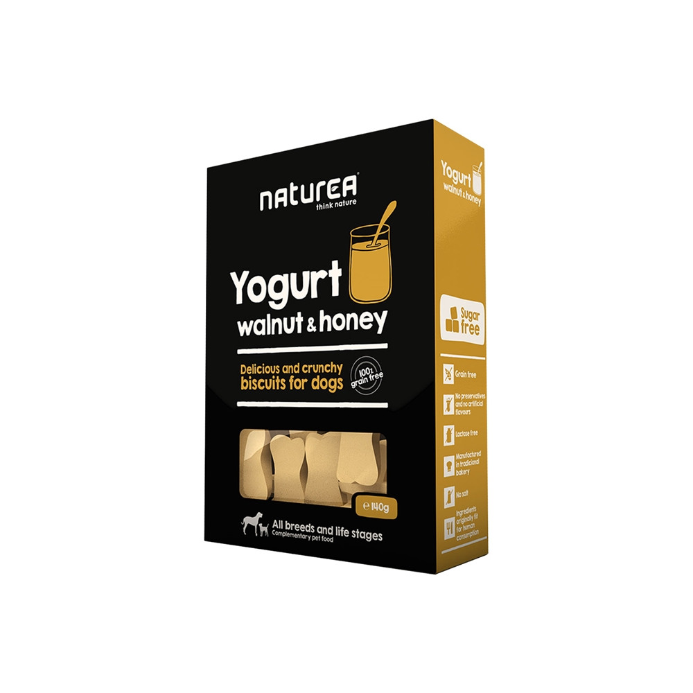 Naturea Biscuits - Yogurt, Walnut & Honey 140gr
