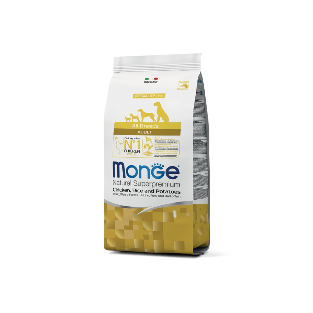 Monge Cão Adulto Frango, arroz e batata Monge Cão Adulto Frango, arroz e batata