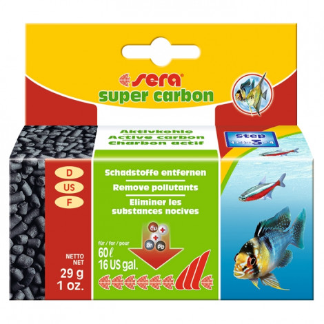 SERA Super Carbon 250gr