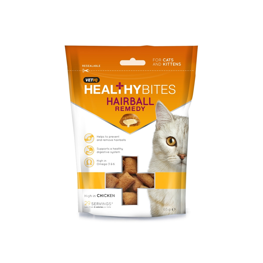 Healthybites Hairball Remedy - Biscoitos (VetIQ) 65gr