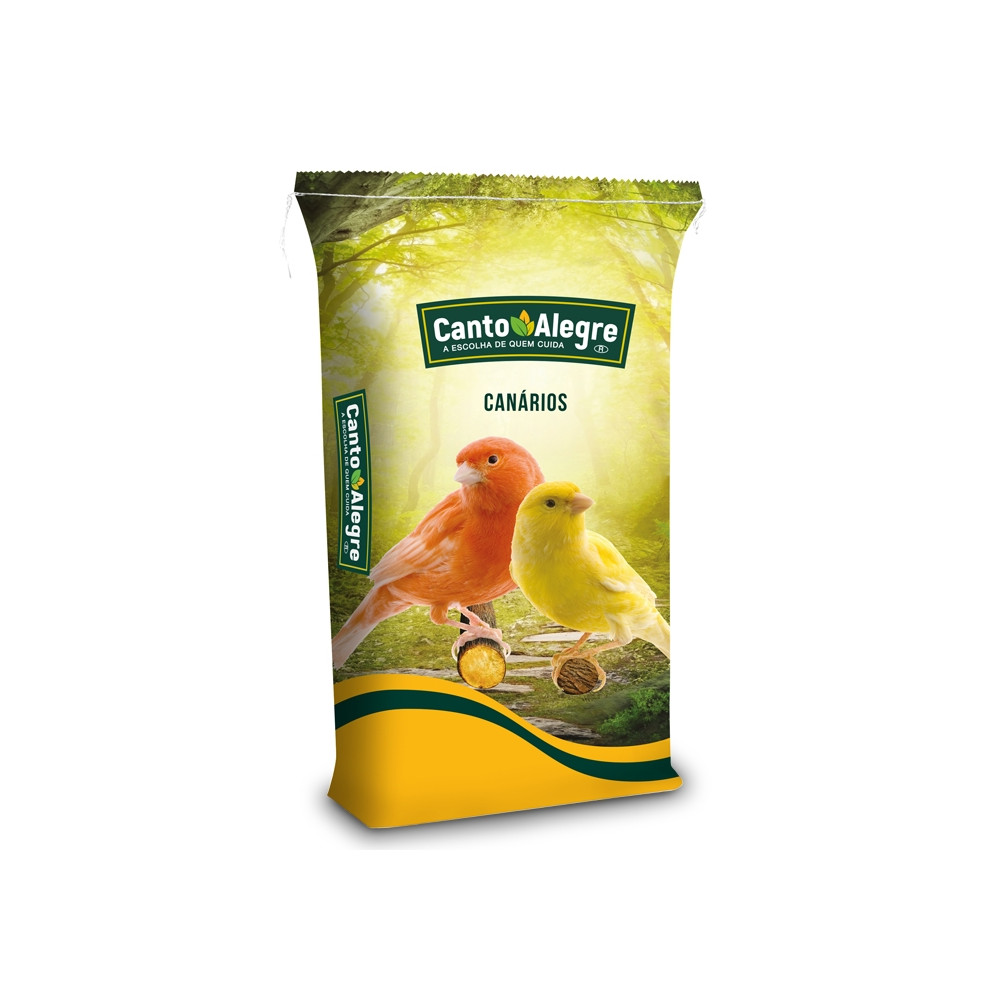Mistura Canários 'Pena Branca' - 25Kg