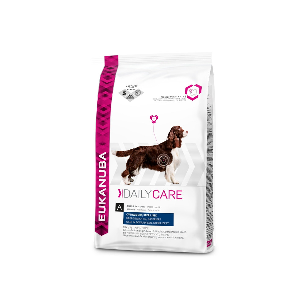 Eukanuba Daily Care - Adult Overweight/Sterilised 12,5Kg