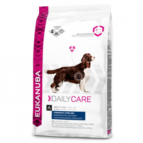 Eukanuba Daily Care - Adult Overweight/Sterilised 12,5Kg