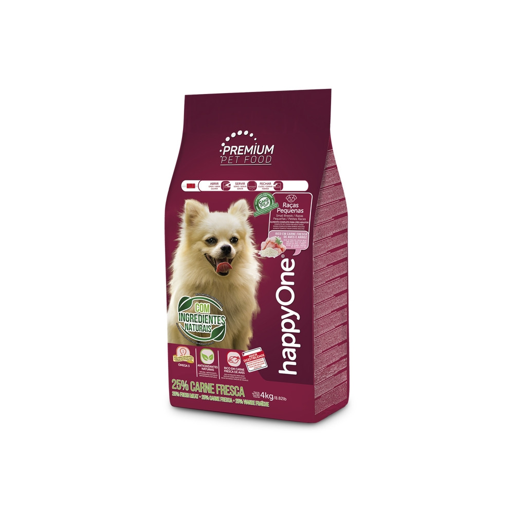 happyOne Premium Cão Adulto Raças Pequenas