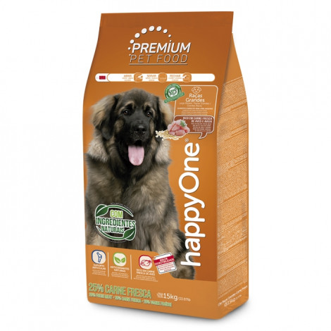 happyOne Premium Cão Adulto Raças Grandes