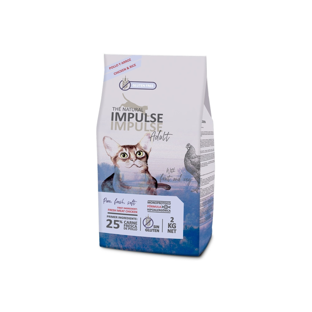 The Natural Impulse Gato Adulto - Frango The Natural Impulse Gato Adulto - Frango