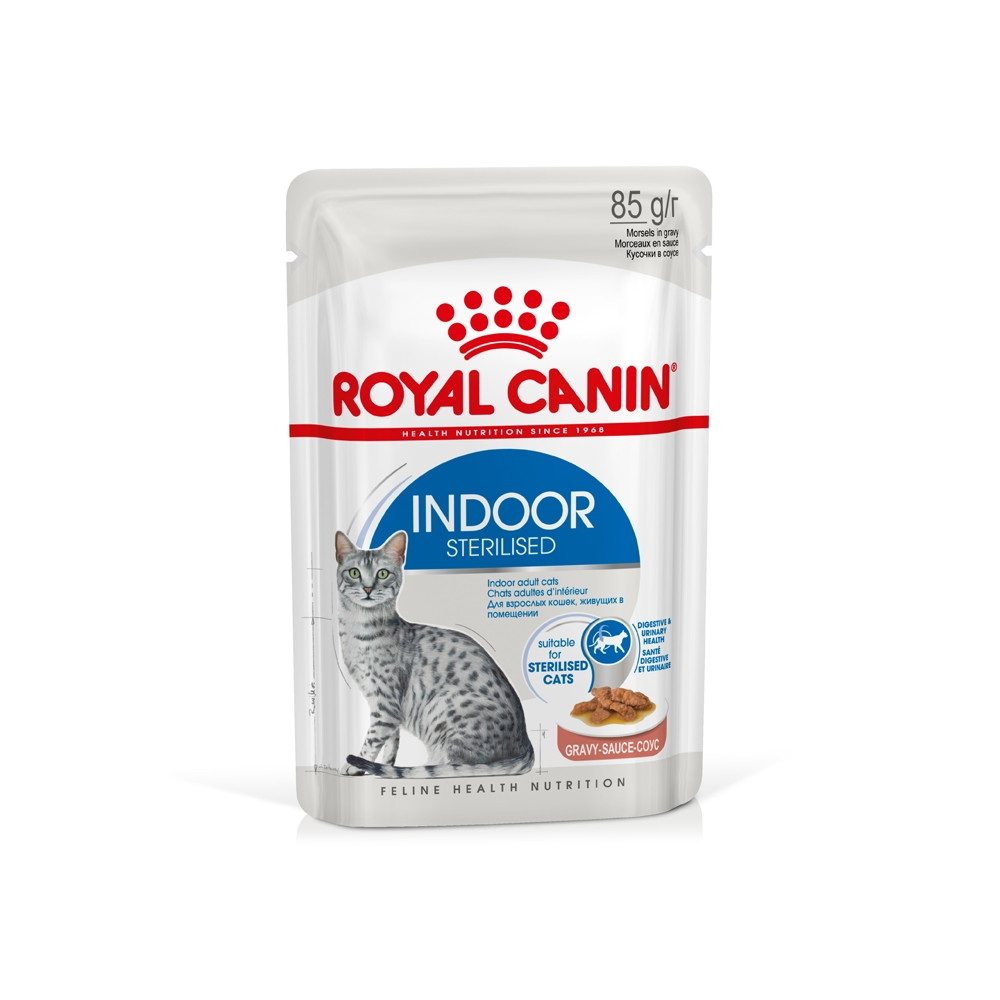 Royal Canin Indoor Gato Esterilizado - Em molho