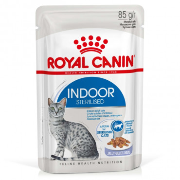 Royal Canin Indoor Gato Esterilizado - Em gelatina