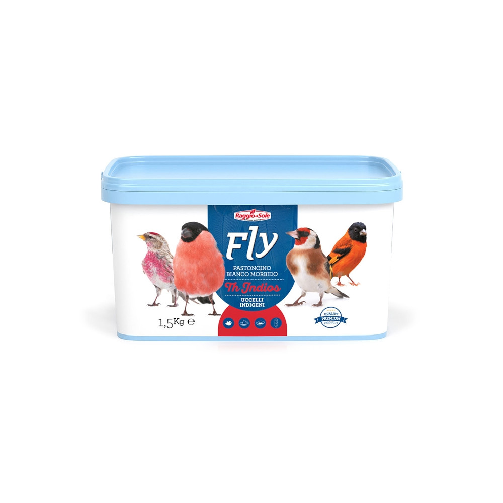 Raggio di Sole Fly TH Indios - Alimento complementar para aves indígenas