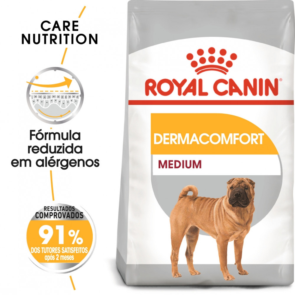 Ração para cão Royal Canin Medium Dermacomfort Ração para cão Royal Canin Medium Dermacomfort