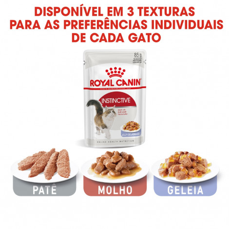 Ração para gato Royal Canin Wet Instinctive Jelly