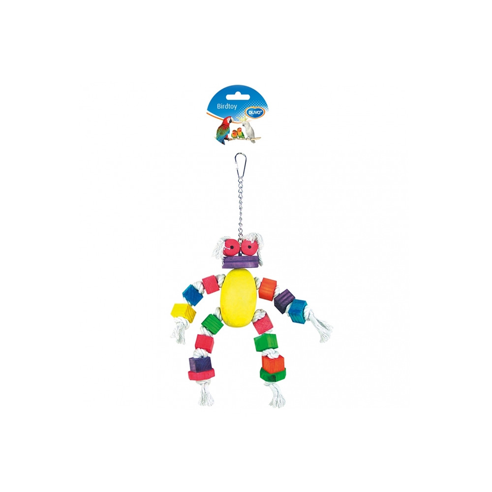 Duvo+ Boneco madeira e cordas para aves Duvo+ Boneco madeira e cordas para aves