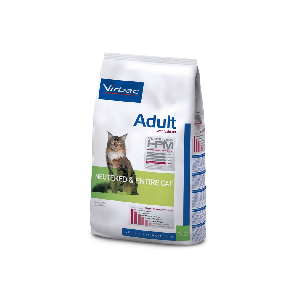 Virbac Veterinary Gato adulto Neutered & Entire - Salmão Virbac Veterinary Gato adulto Neutered & Entire - Salmão