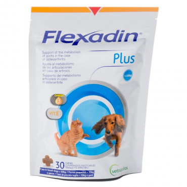 Flexadin Plus para cães pequenos e gatos