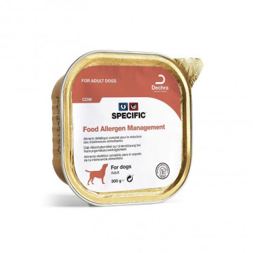 Specific CDW Food Allergen Management Cão adulto