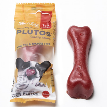 Ossos "Plutos" Queijo e Vaca para cão