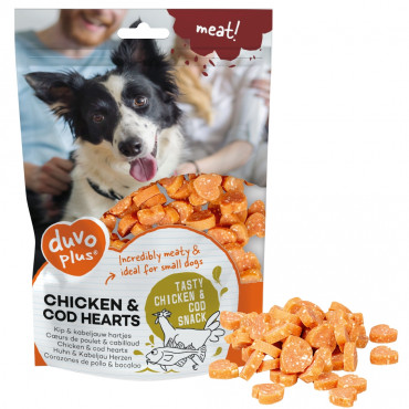 Duvo+ Snack Meat! de frango e bacalhau